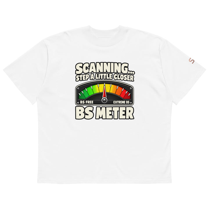 S7 BS Meter Oversized Graphic T-Shirt | STORE 7994