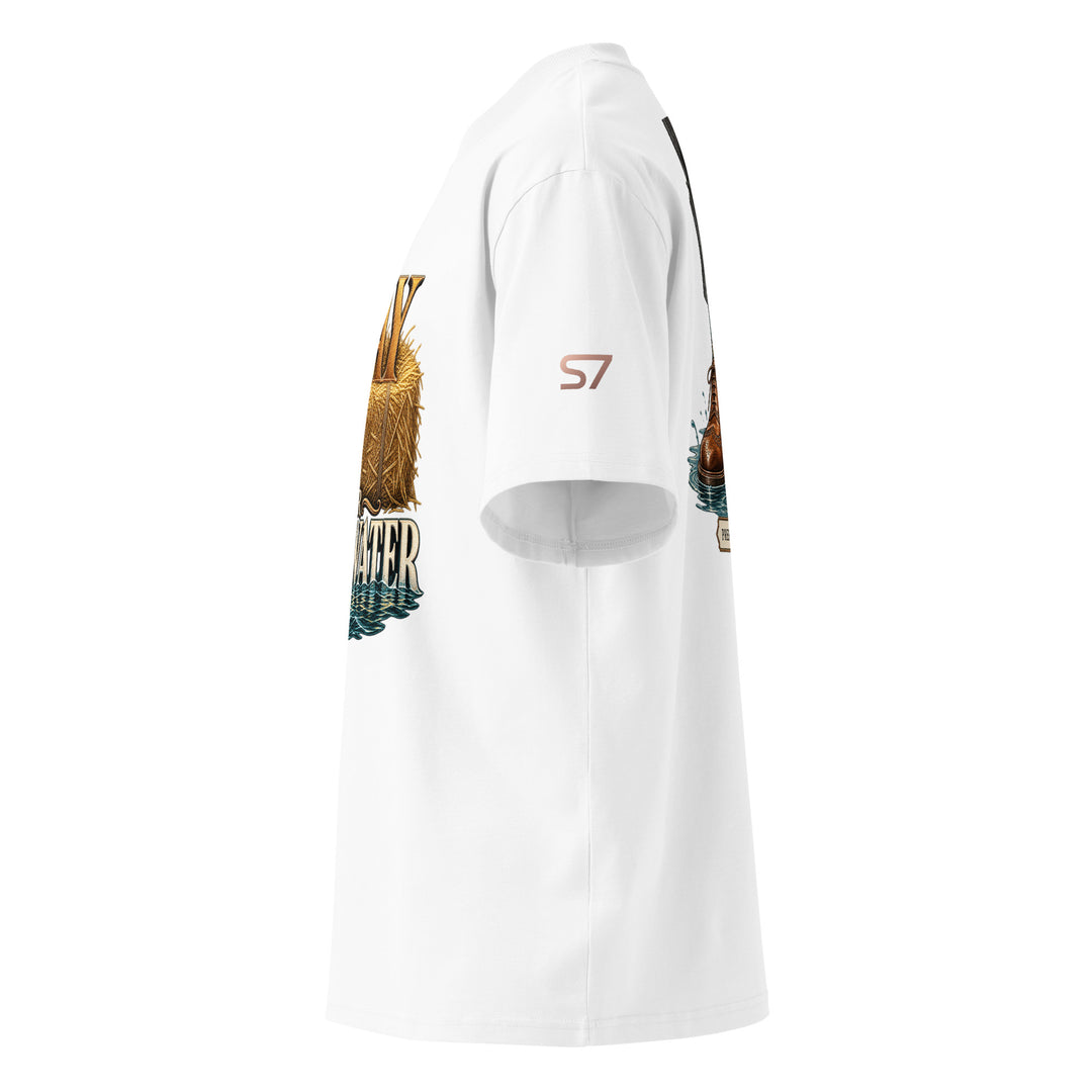 hay-or-high-water-graphic-t-shirt left side view white