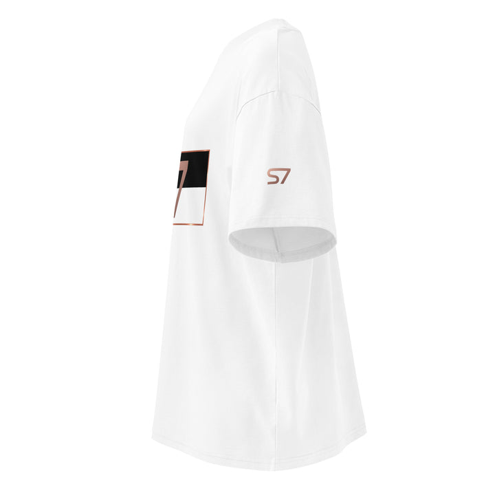 S7 Monaco Noir &amp; White Organic Oversized T-Shirt