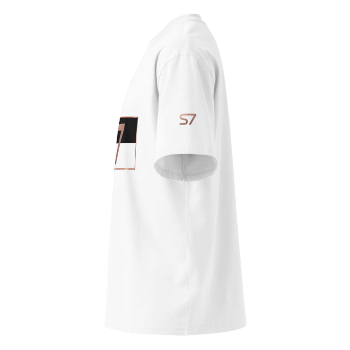 S7 Monaco Noir &amp; White Organic Oversized T-Shirt