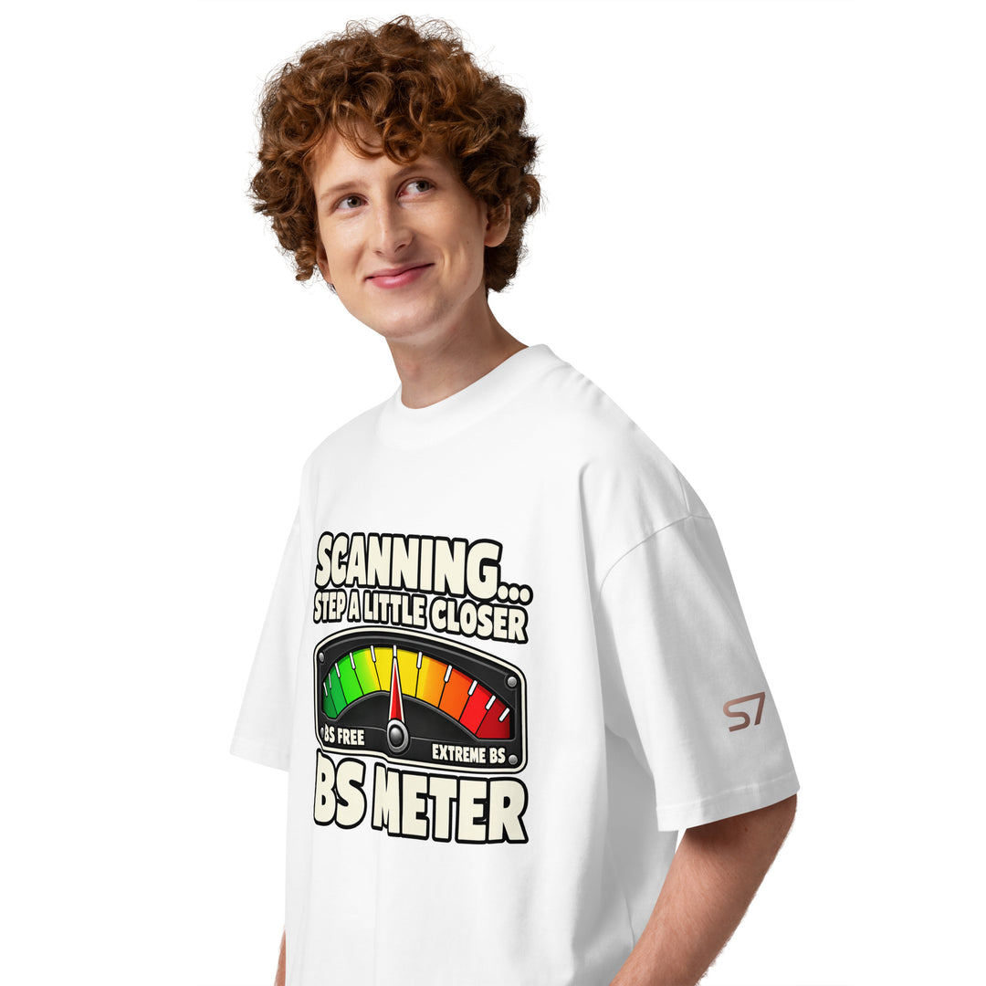 S7 BS Meter Oversized Graphic T-Shirt | STORE 7994