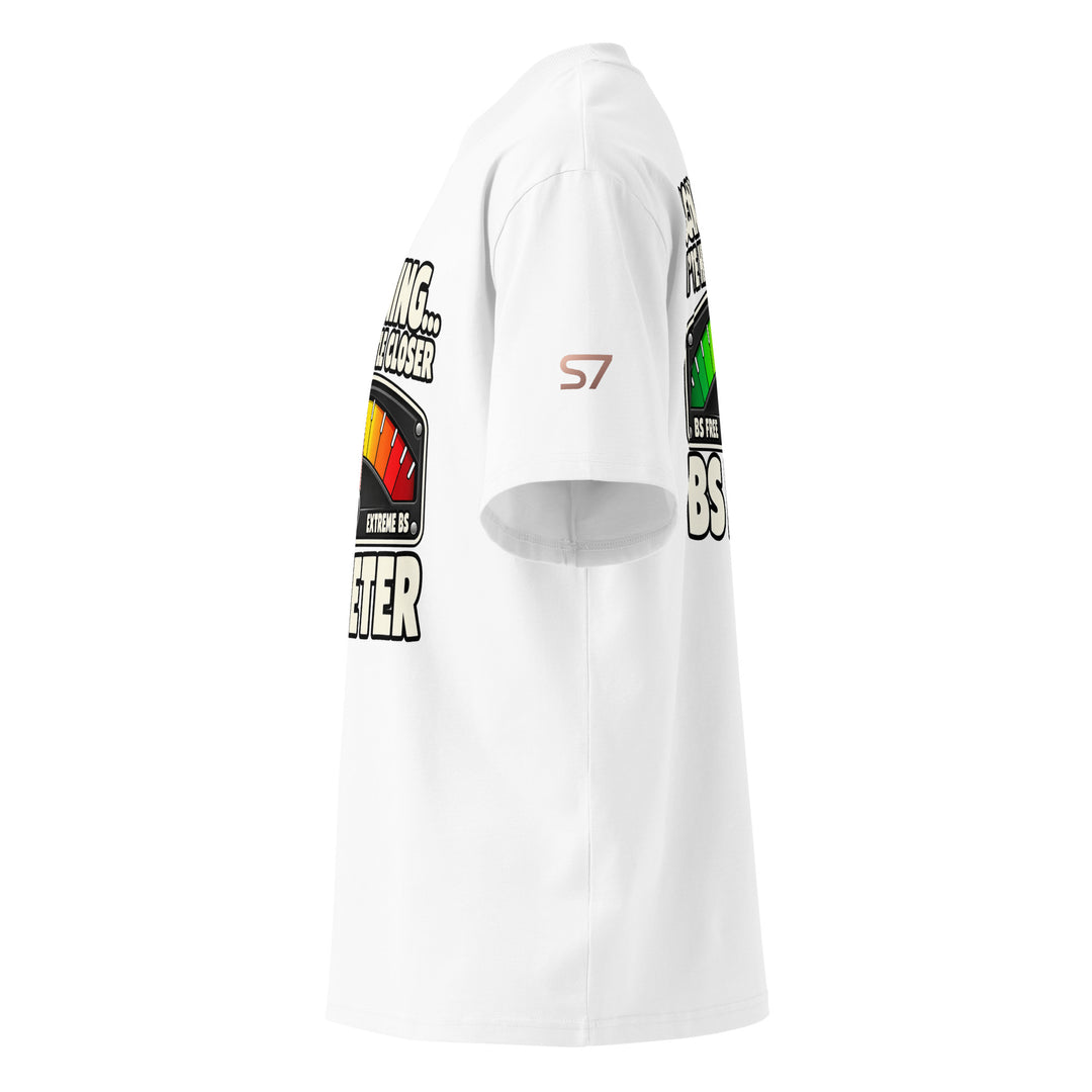 S7 BS Meter Oversized Graphic T-Shirt | STORE 7994