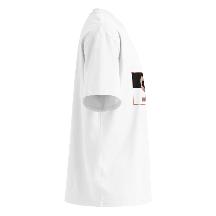 S7 Monaco Noir &amp; White Organic Oversized T-Shirt