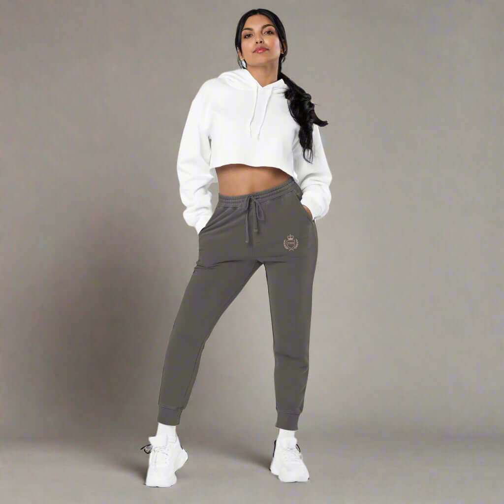 STORE 7994 unisex Crested Luxe Joggers
