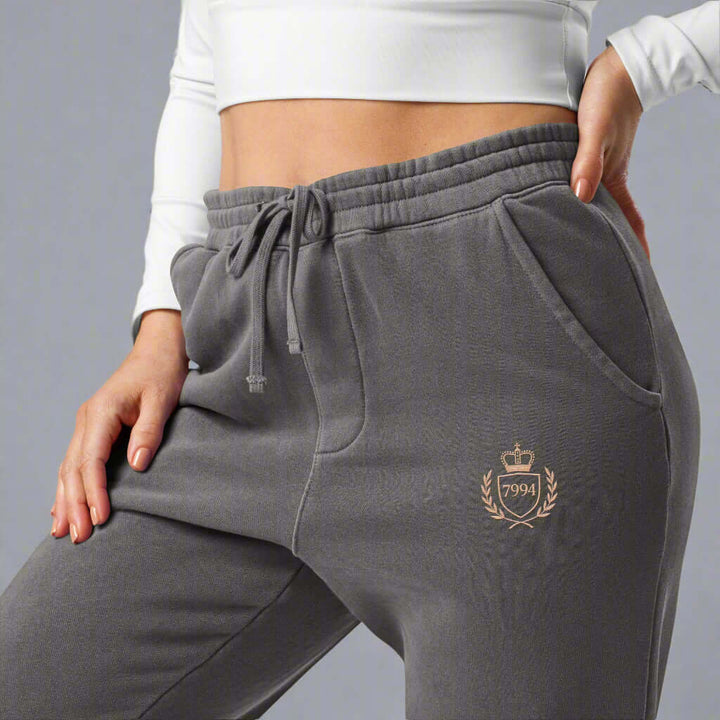 STORE 7994 unisex Crested Luxe Joggers
