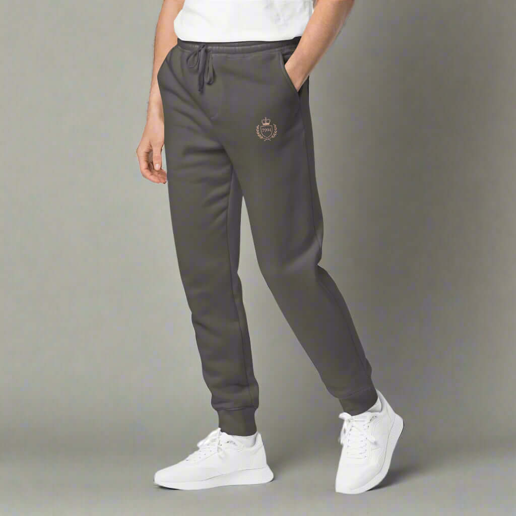 STORE 7994 unisex Crested Luxe Joggers