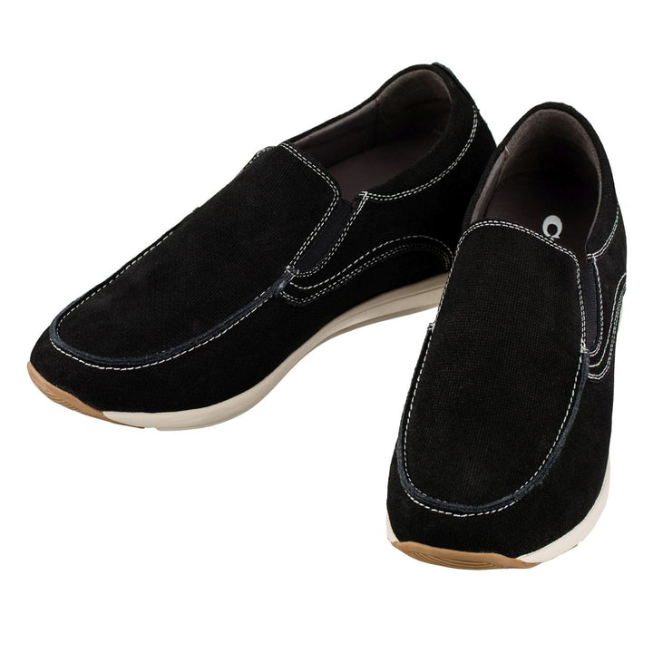 CALTO - G4903 - 2.8 Inches Taller (Nubuck Black) - Super Lightweight