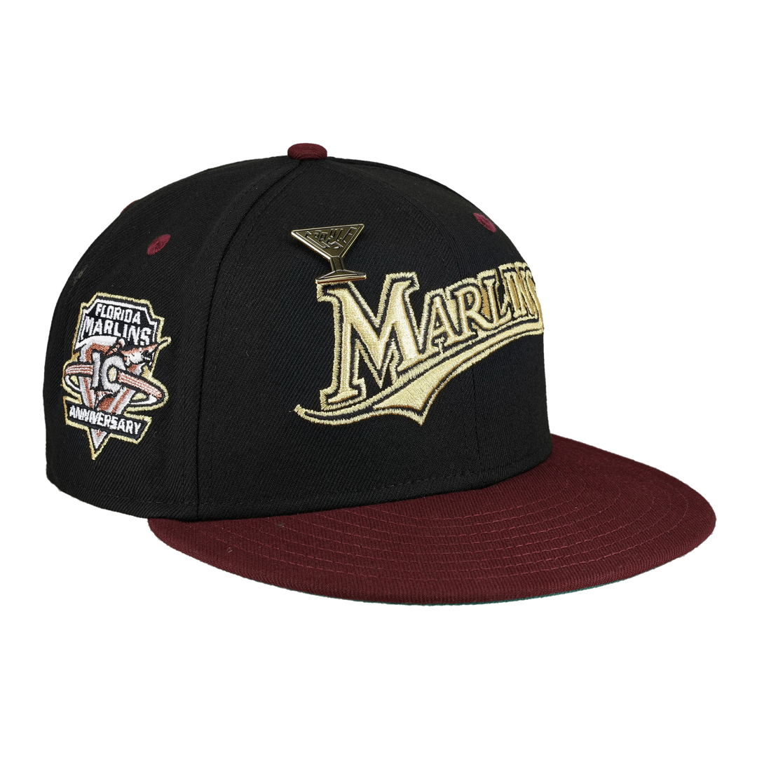 Florida Marlins Upper Class Collection 10th Anniversary Fitted Hat