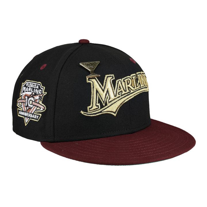 Florida Marlins Upper Class Collection 10th Anniversary Fitted Hat