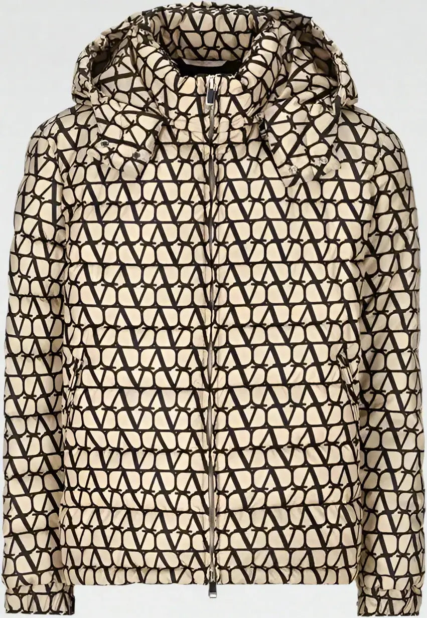 Valentino Garavani men's Valentino Toile Iconographe Down Jacket