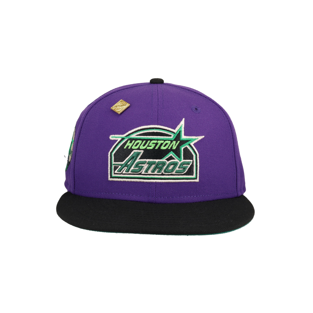 Houston Astros 35 Great Years Patch Purple 59Ffity Fitted Hat