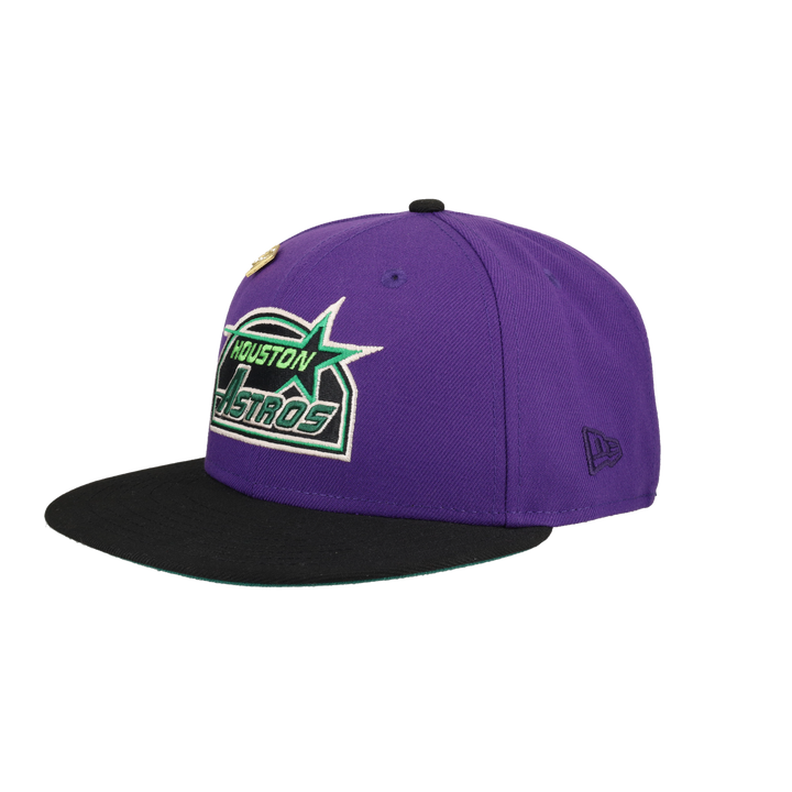 Houston Astros 35 Great Years Patch Purple 59Ffity Fitted Hat