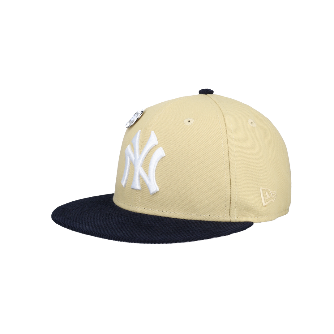 New York Yankees Vegas Gold 2.0 Collection 50th Year Patch Fitted Hat