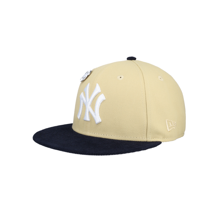 New York Yankees Vegas Gold 2.0 Collection 50th Year Patch Fitted Hat