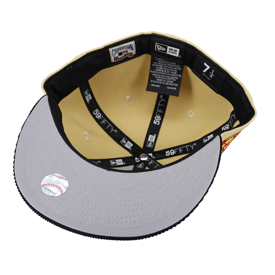 New York Yankees Vegas Gold 2.0 Collection 50th Year Patch Fitted Hat