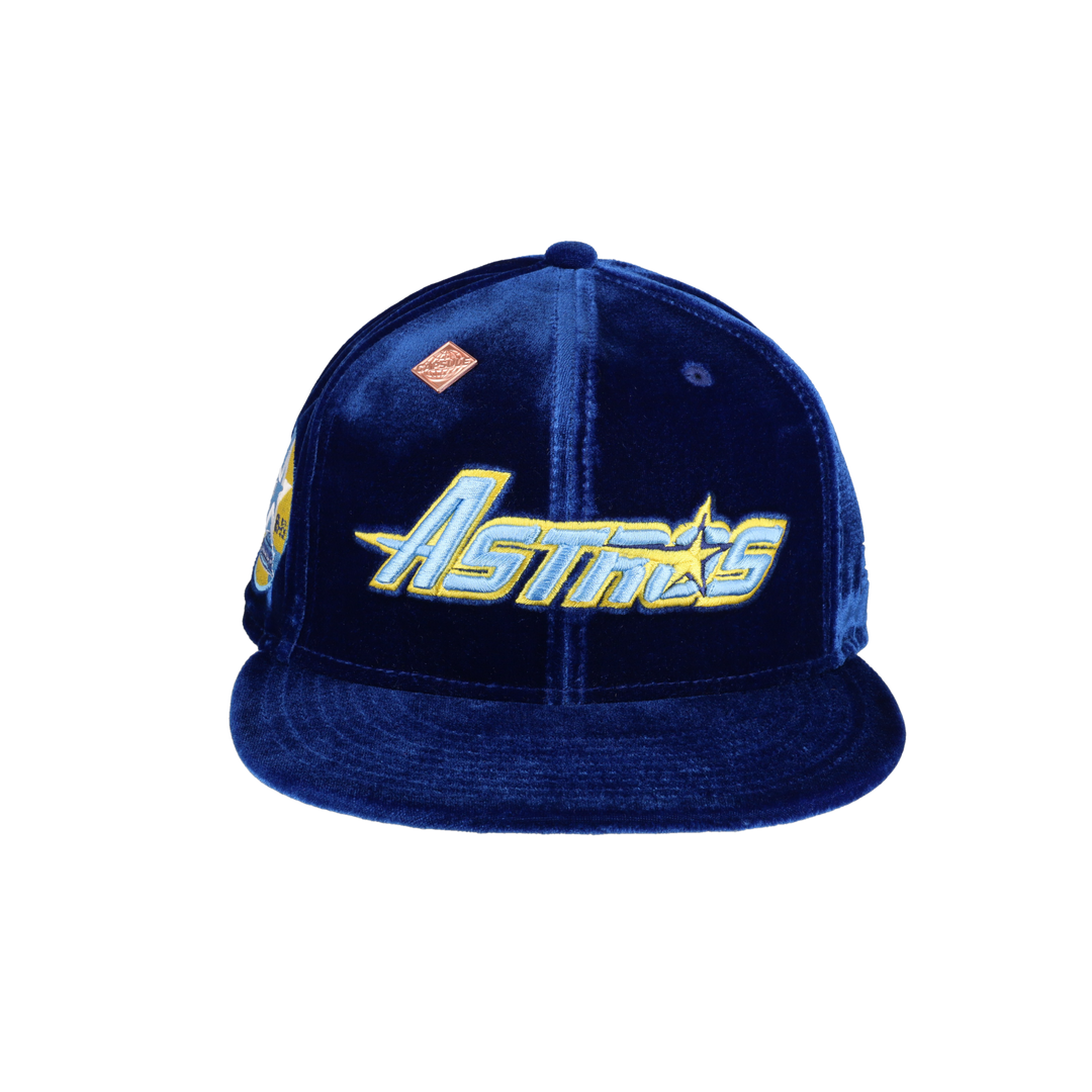 Houston Astros Velvet Collection 35 Great Years Patch 59Ffity Fitted Hat