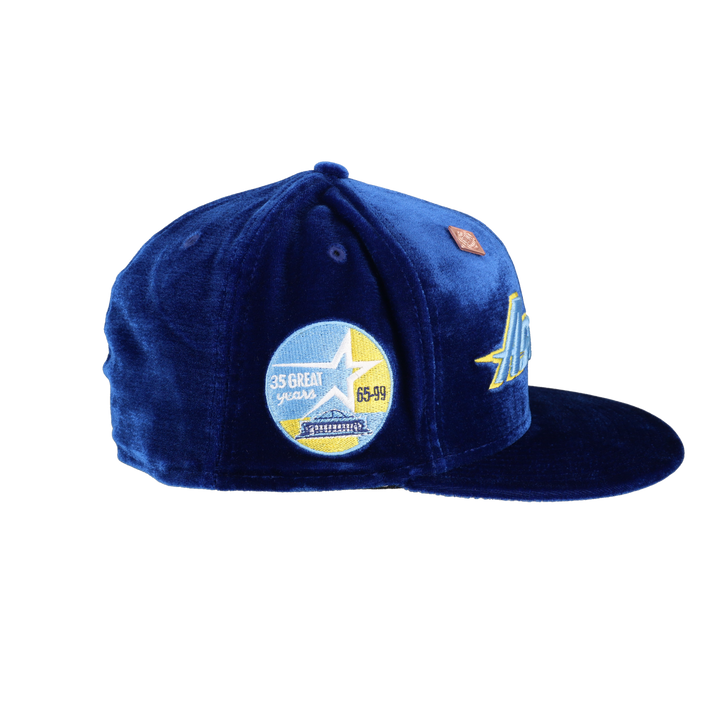 Houston Astros Velvet Collection 35 Great Years Patch 59Ffity Fitted Hat