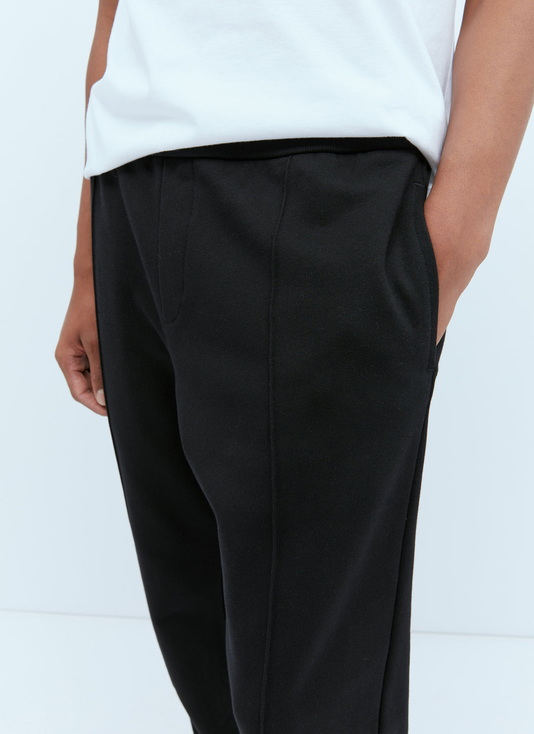 Versace Men Logo Embroidery Track Pants