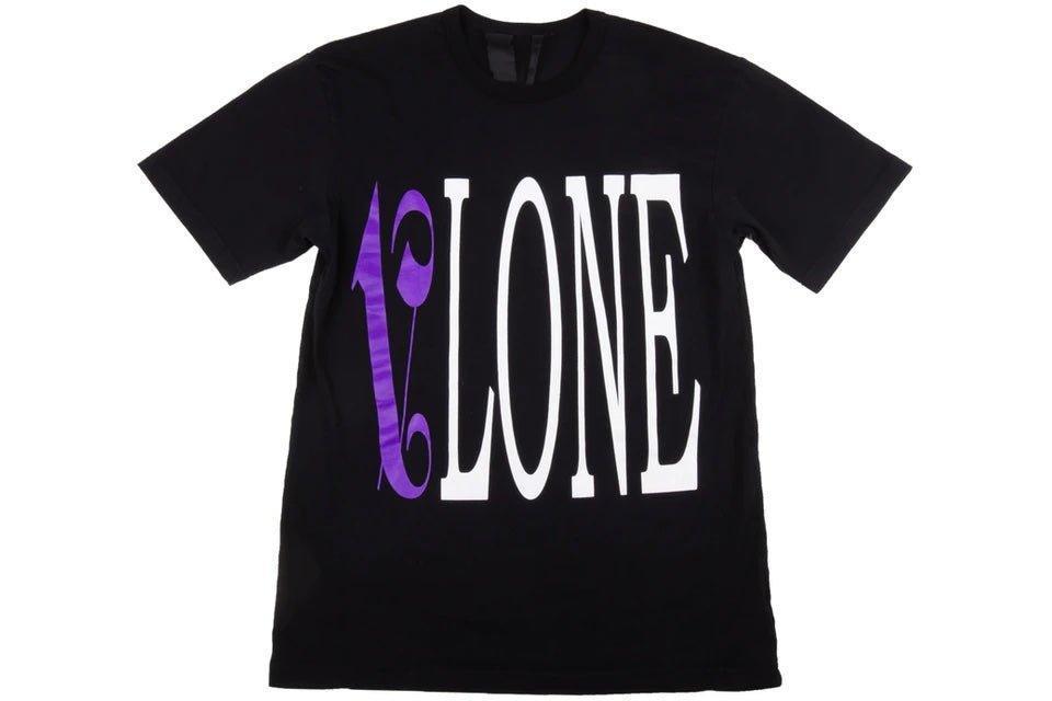 Vlone x Palm Angels T-Shirt - Black / Purple