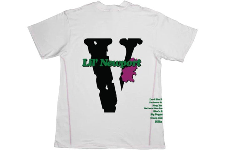 Vlone Yams Day Lil Newport T-shirt White