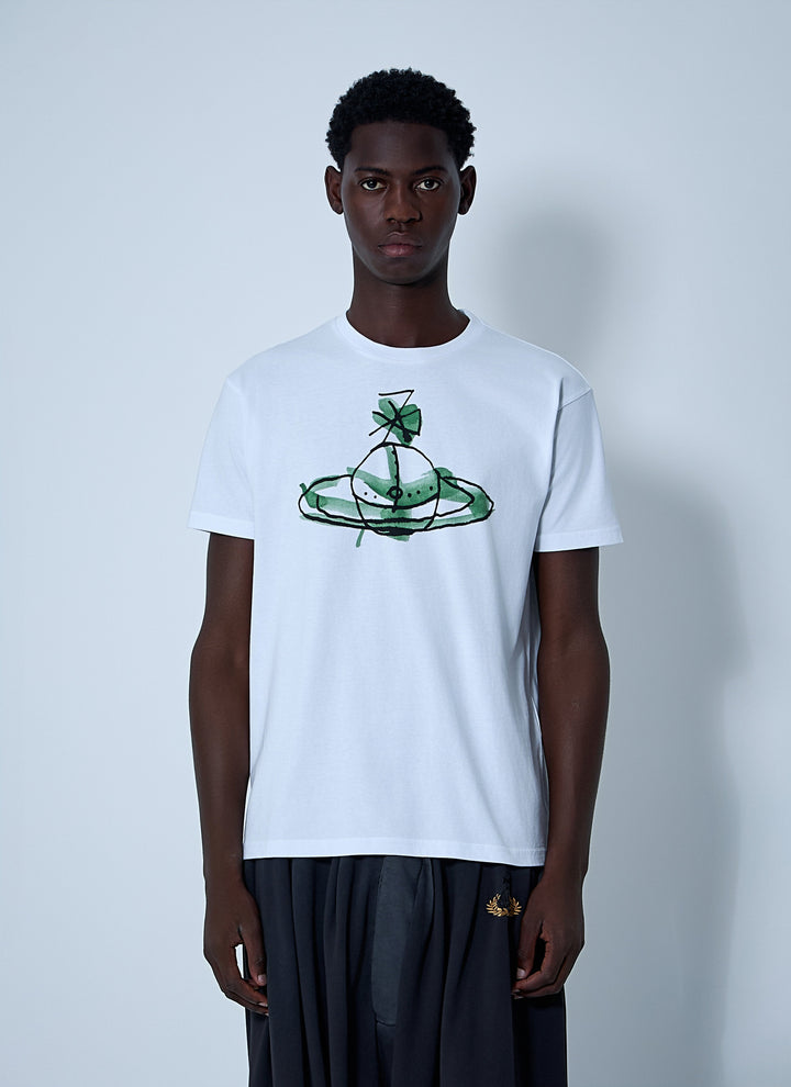 Vivienne Westwood Men Logo Motif T-Shirt