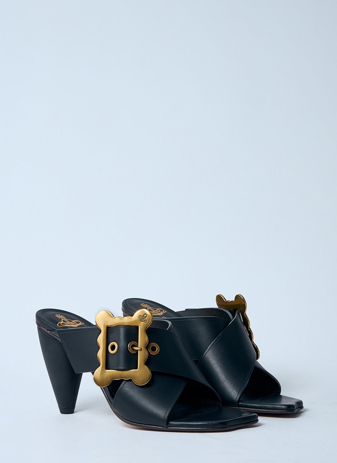 Vivienne Westwood Women Belt Mule Heels