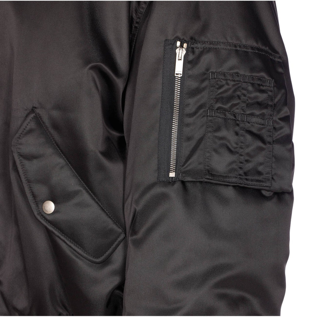Saint Laurent Men Waterproof Nylon Serge Bomber
