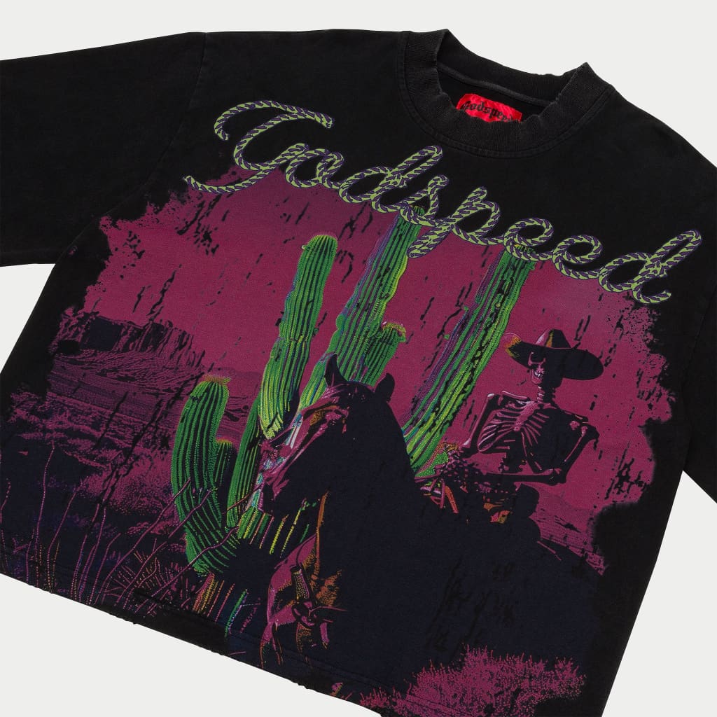 Godspeed WestWorld T-Shirt (Black Wash)