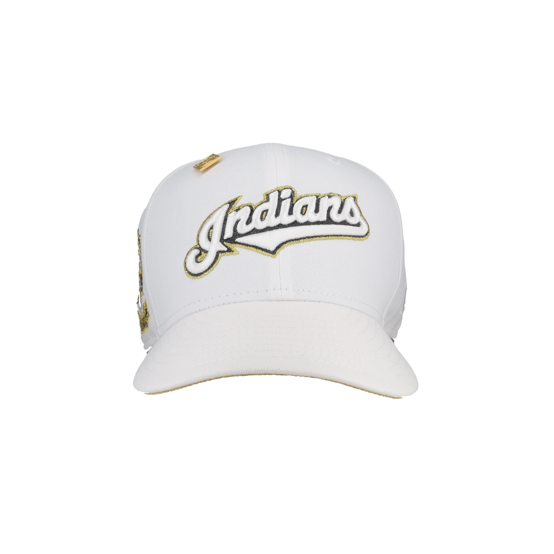 Cleveland Indians Pure Royalty Collection Inaugural Season Patch Fitted Hat