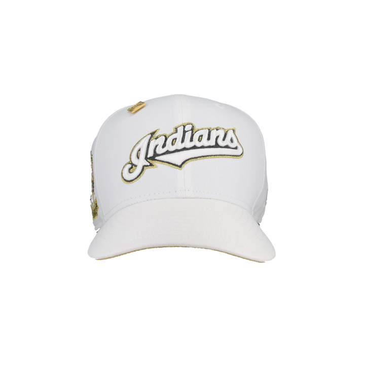 Cleveland Indians Pure Royalty Collection Inaugural Season Patch Fitted Hat