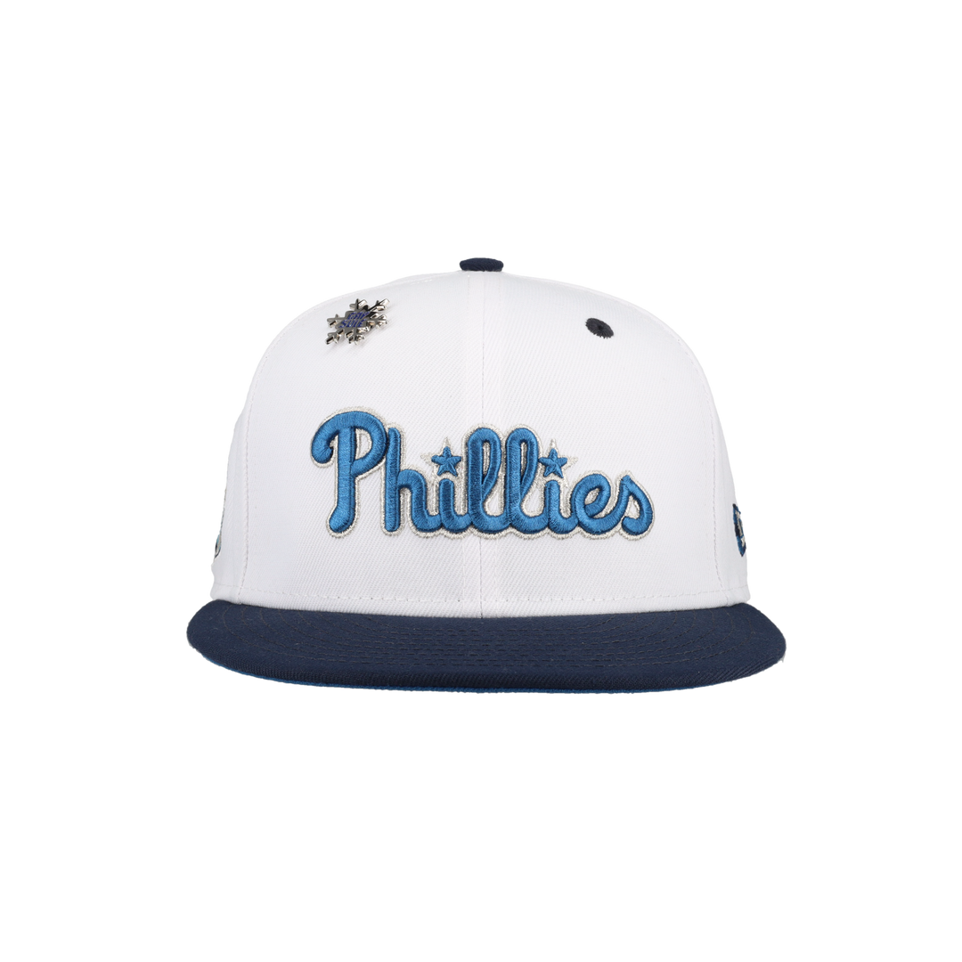 Philadelphia Phillies Winter Ice Collection 100th Season 59Ffity Fitted Hat