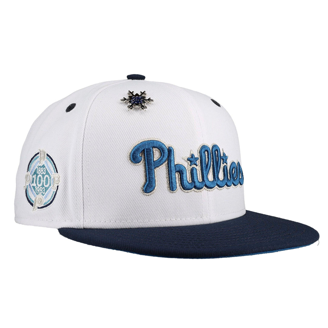 Philadelphia Phillies Winter Ice Collection 100th Season 59Ffity Fitted Hat