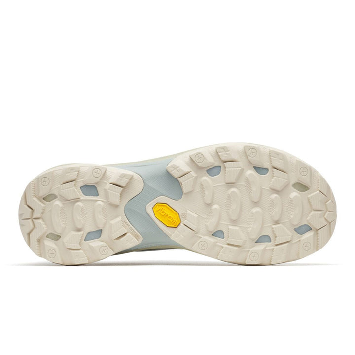 Close-up of a shoe sole with a textured pattern on a white background