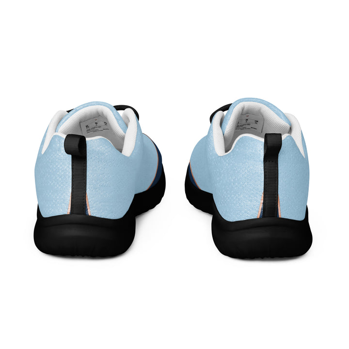 S7 SHELBI Powder Blue &amp; Navy Women’s Athletic Sneakers