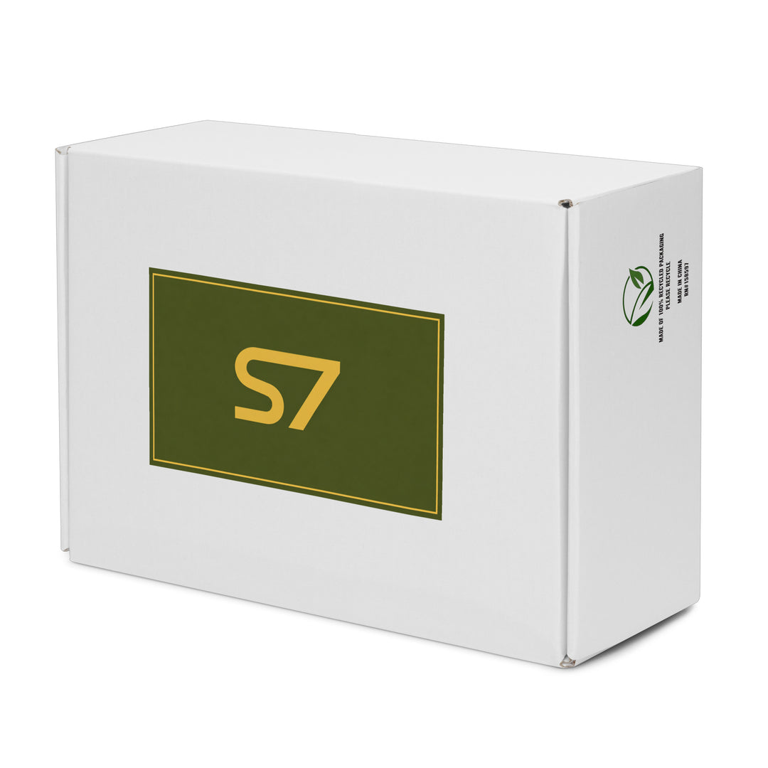 S7 Olive Royale | Women’s Monogram High-Top Canvas Sneakers