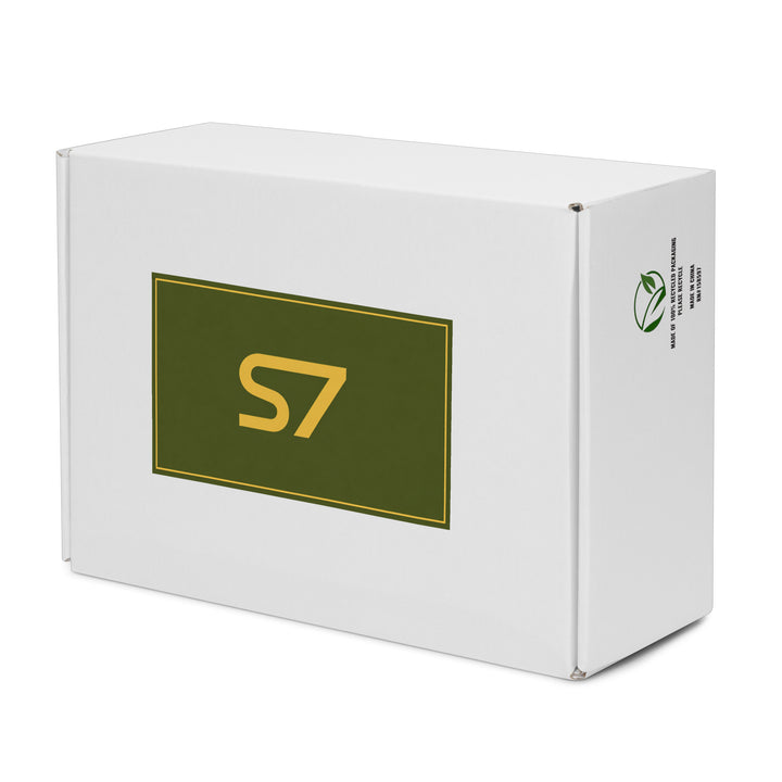 S7 Olive Royale | Women’s Monogram High-Top Canvas Sneakers