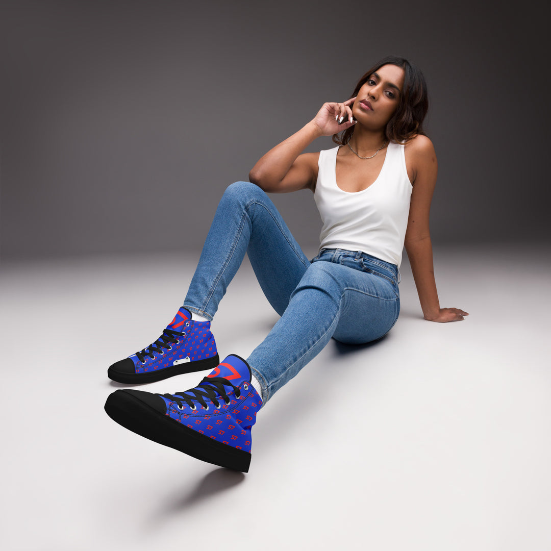 S7 Royale Électrique | Women’s Monogram High-Top Sneakers