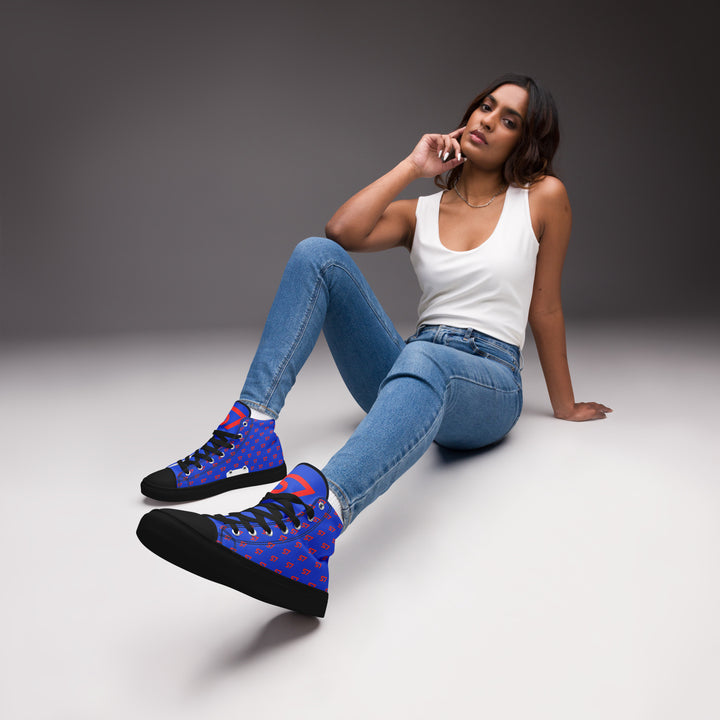 S7 Royale Électrique | Women’s Monogram High-Top Sneakers