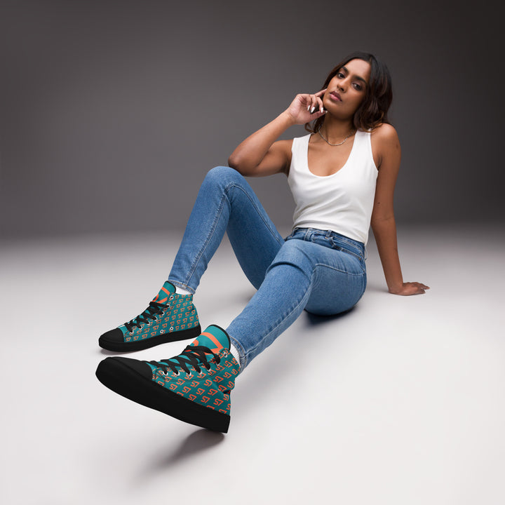 S7 Royale Corail | Women’s Monogram High-Top Sneakers