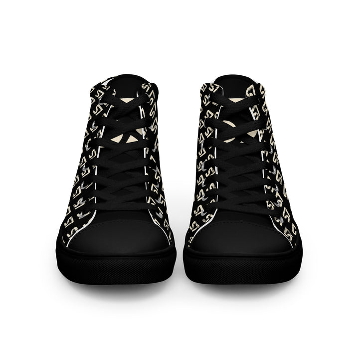 S7 Royale Noir | Women’s Monogram High-Top Sneakers