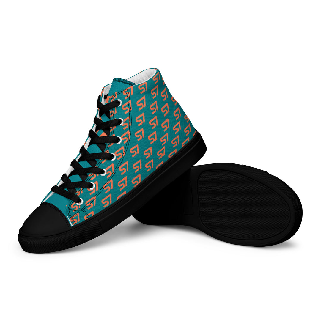 S7 Royale Corail | Women’s Monogram High-Top Sneakers