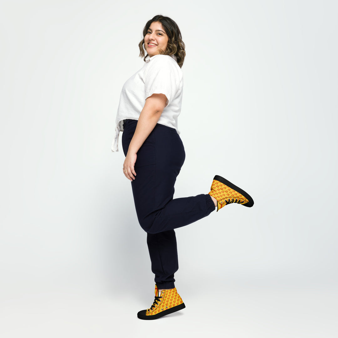S7 Royale Soleil | Women’s Monogram High-Top Sneakers