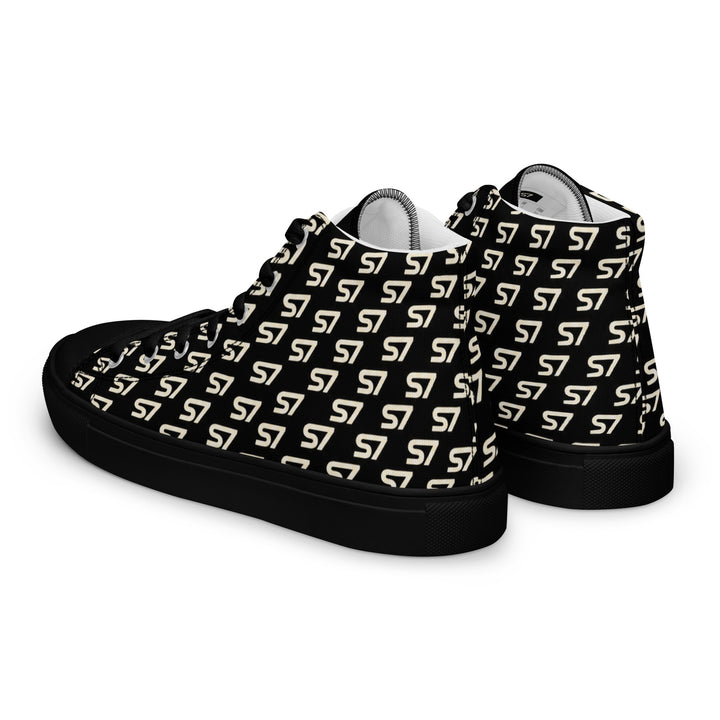 S7 Royale Noir | Women’s Monogram High-Top Sneakers