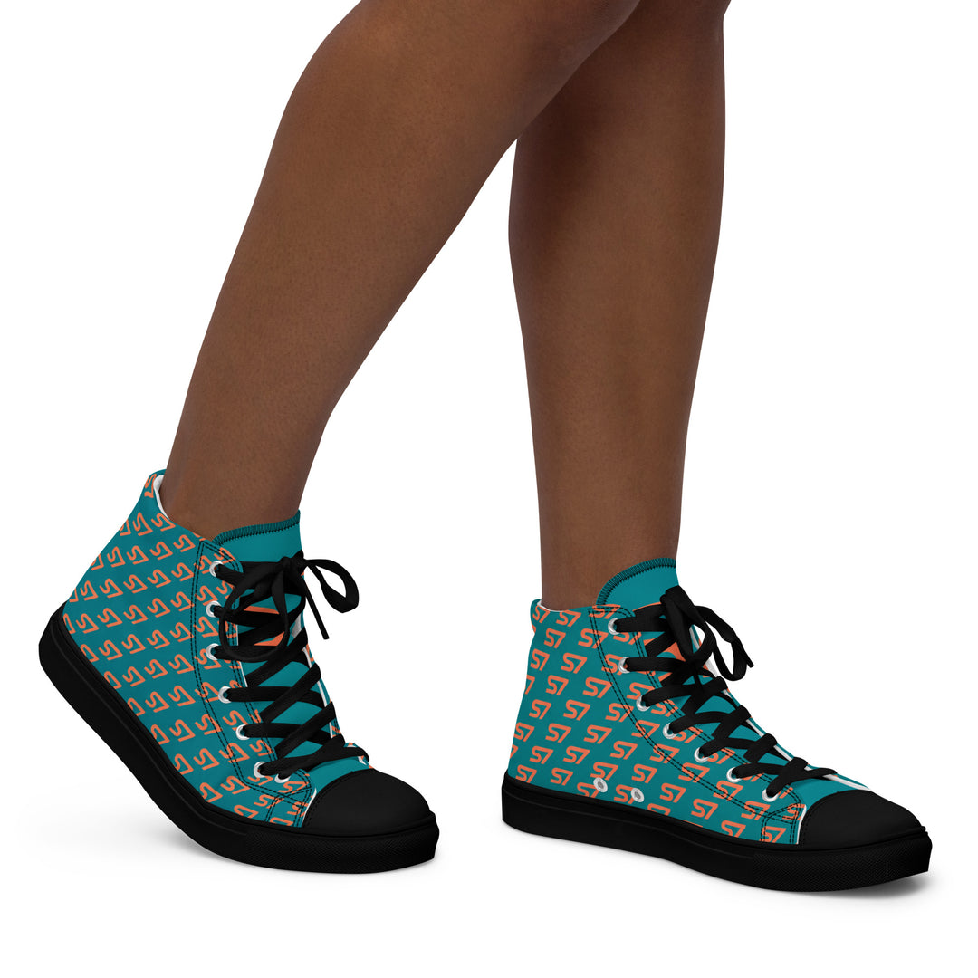 S7 Royale Corail | Women’s Monogram High-Top Sneakers