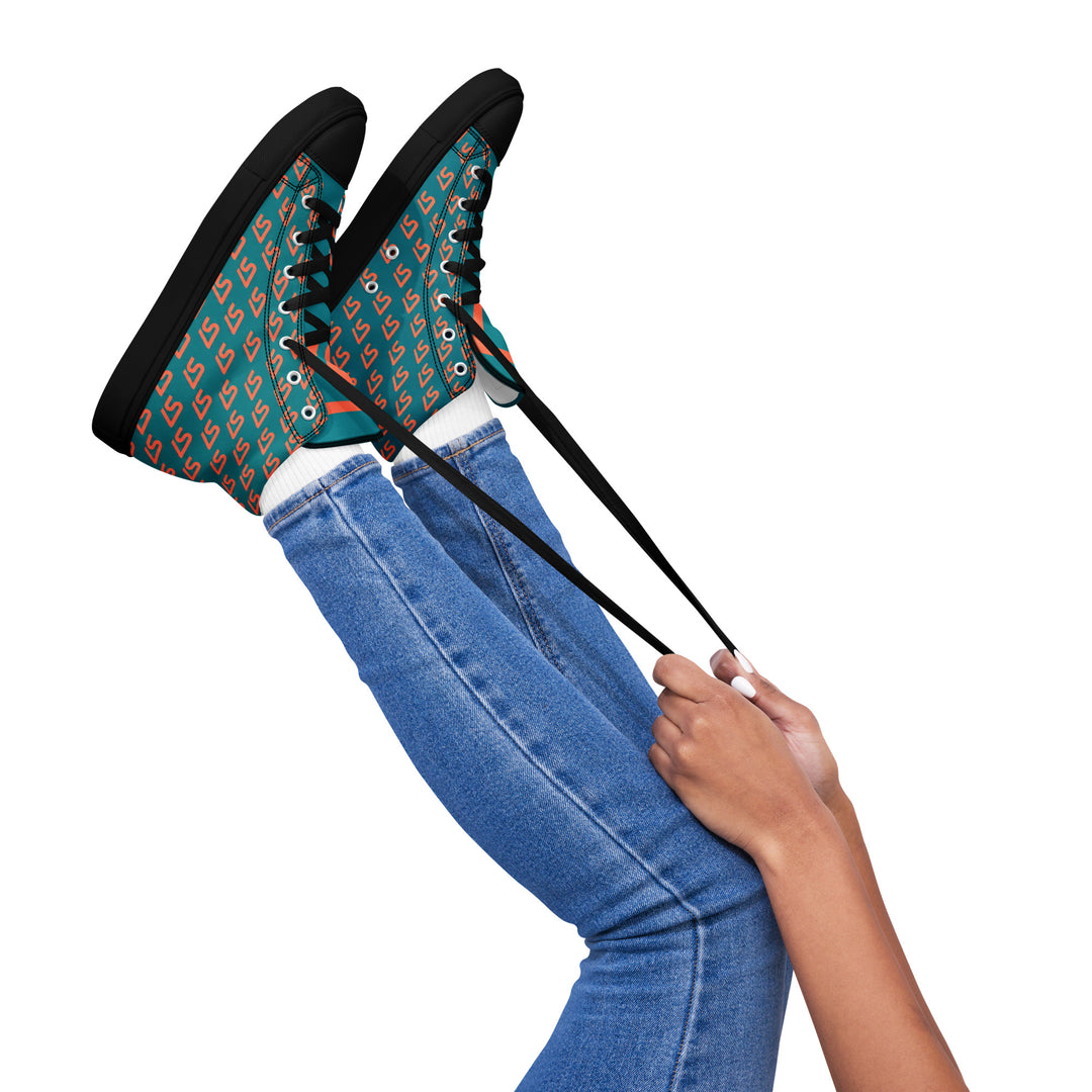S7 Royale Corail | Women’s Monogram High-Top Sneakers