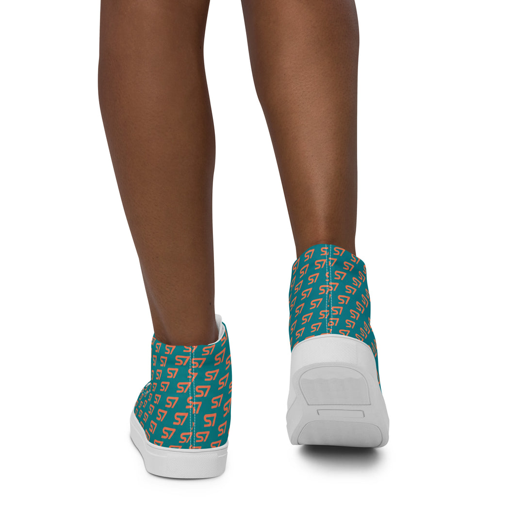 S7 Royale Corail | Women’s Monogram High-Top Sneakers