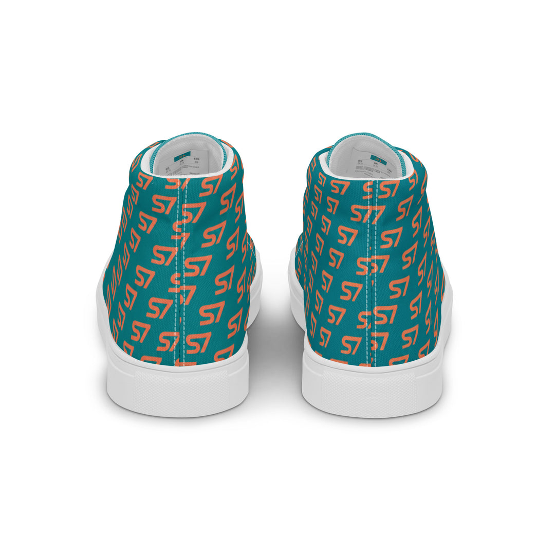 S7 Royale Corail | Women’s Monogram High-Top Sneakers