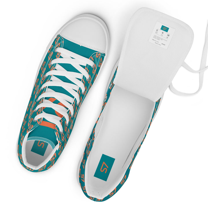 S7 Royale Corail | Women’s Monogram High-Top Sneakers