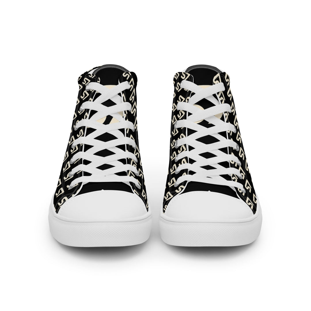 S7 Royale Noir | Women’s Monogram High-Top Sneakers