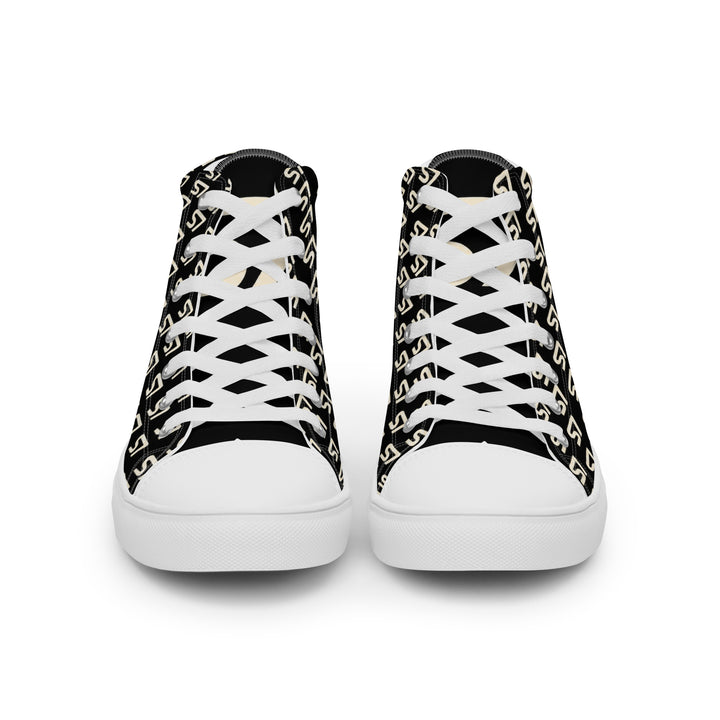 S7 Royale Noir | Women’s Monogram High-Top Sneakers